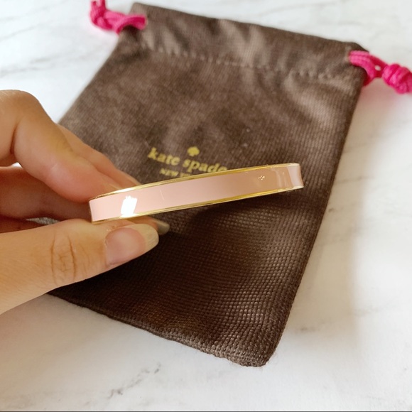 kate spade Jewelry - Kate Spade Pink and Gold Bangle Bracelet New kate spade Jewelry - Kate Spade Pink and Gold Bangle Bracelet New